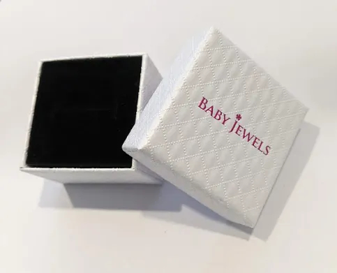 Children's and Teens' Necklaces:  Sterling Silver Necklace with 3 Shades of Pink CZ Baguettes with Gift Box