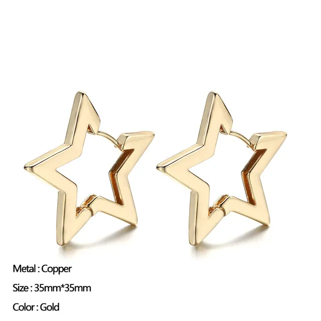 Classic Stainless Steel Ear Buckle for Women