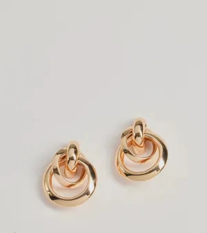 Classically Chic Mini Doorknocker Earrings