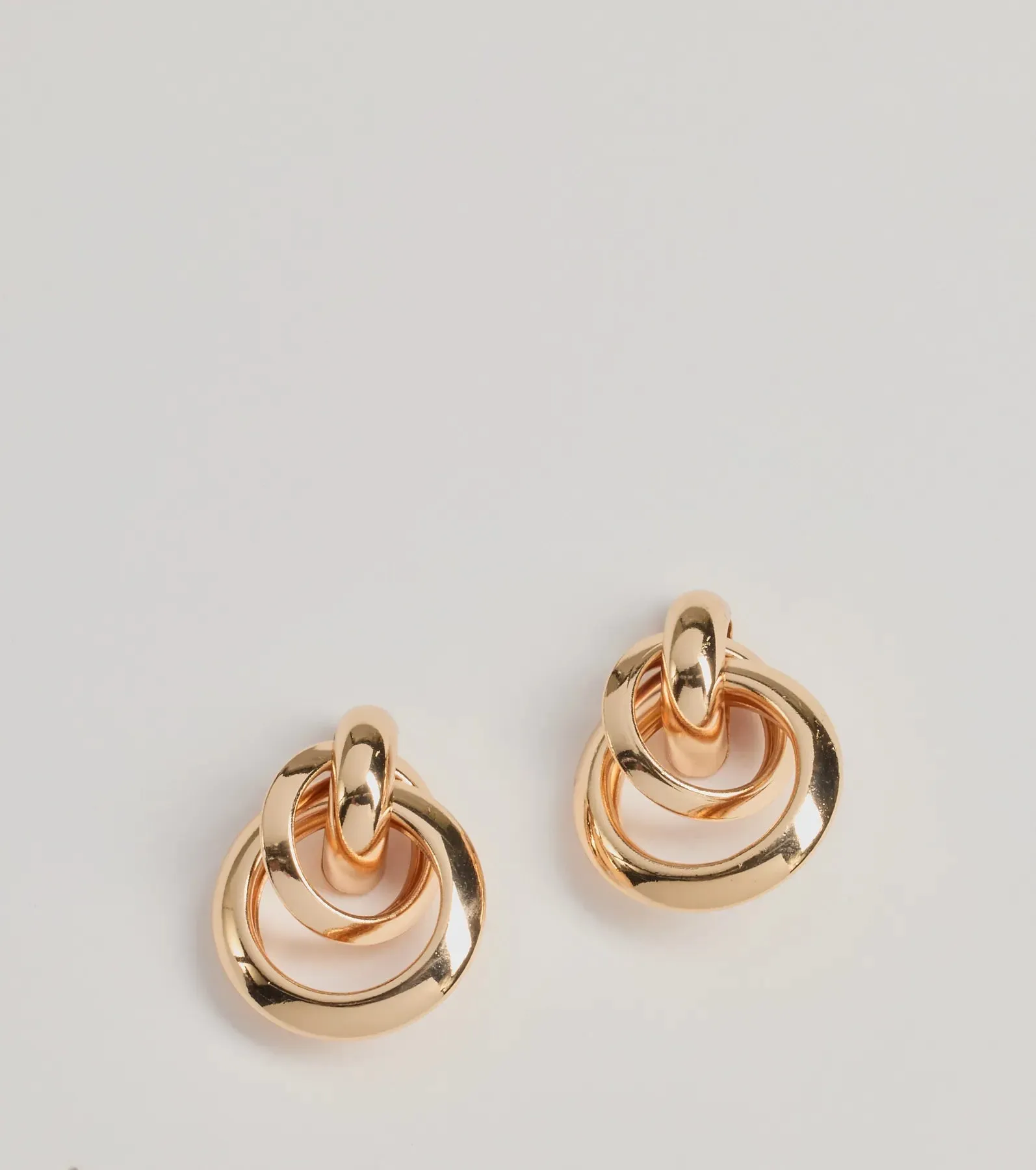 Classically Chic Mini Doorknocker Earrings