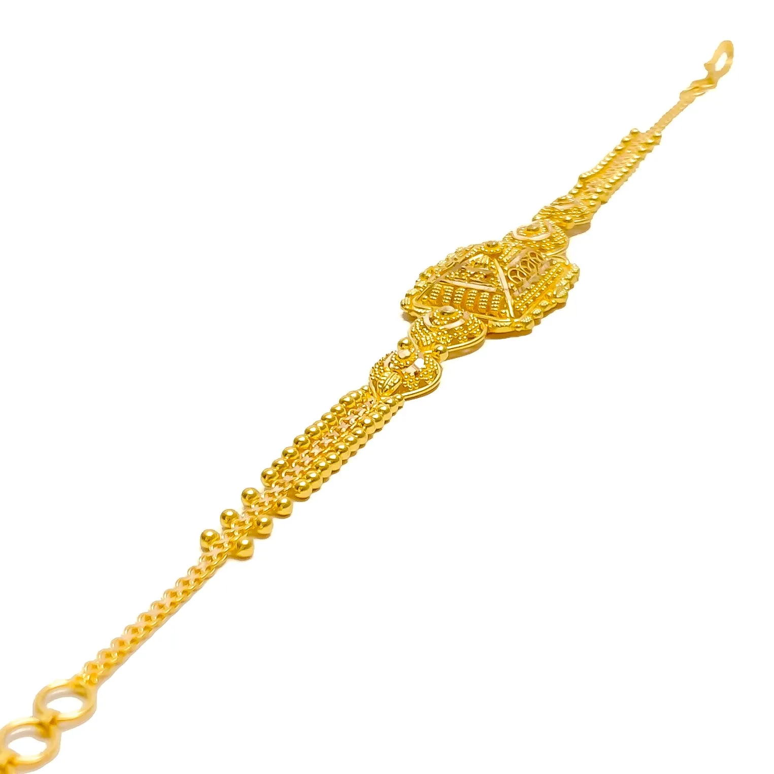 Classy Elegant 22k Gold Bracelet