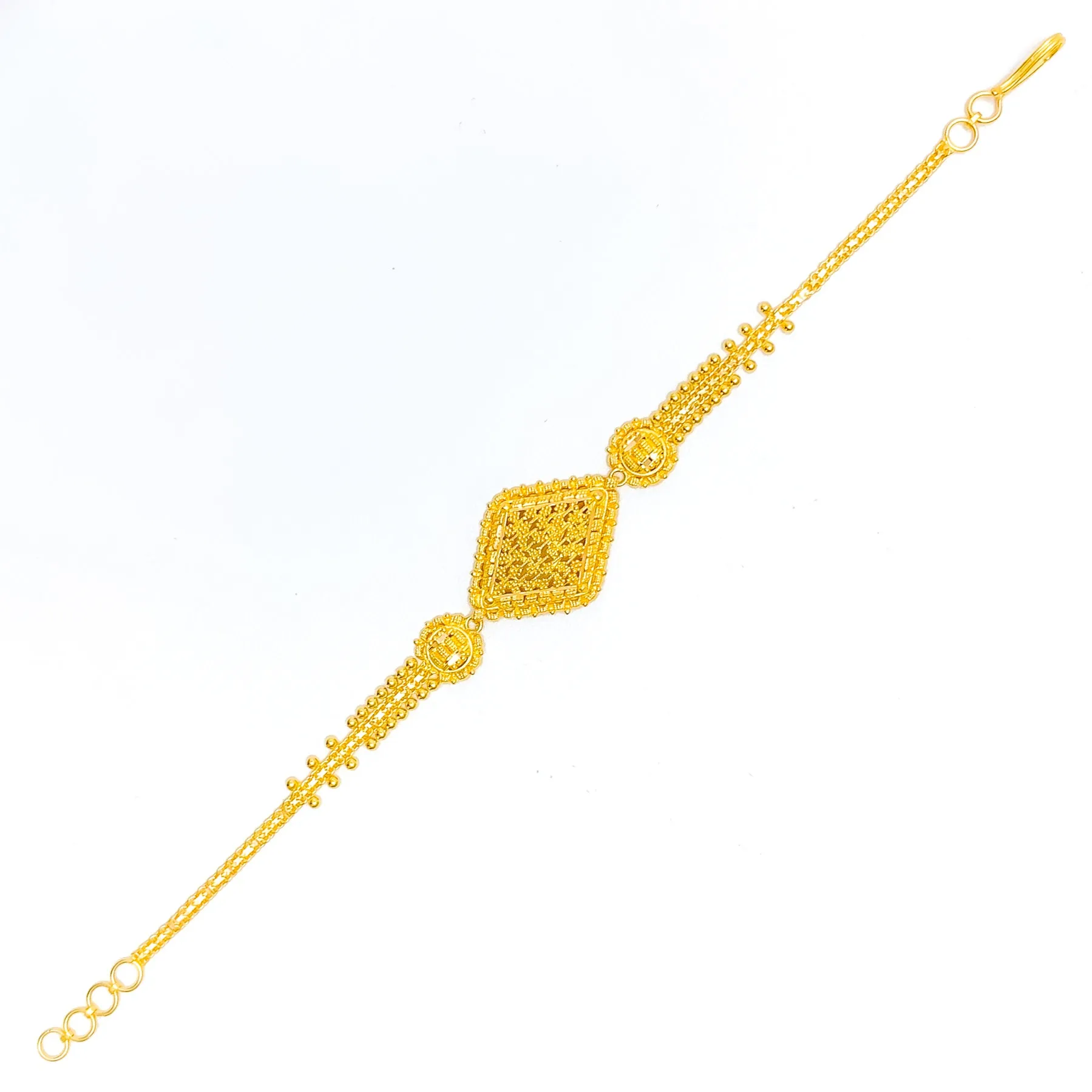 Classy Elegant 22k Gold Bracelet