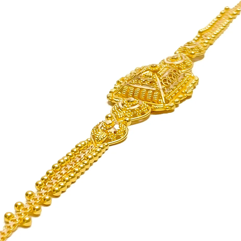 Classy Elegant 22k Gold Bracelet