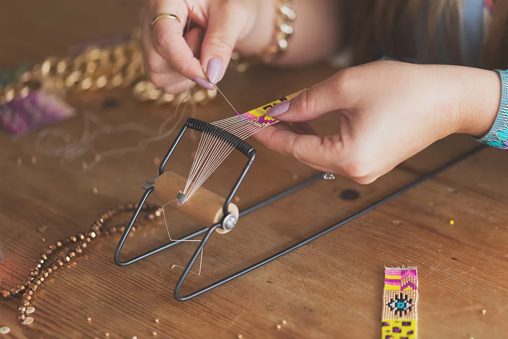Colorful Rainbow Heart Bracelets: Handmade Designer Jewelry with Gold or Silver Chain
