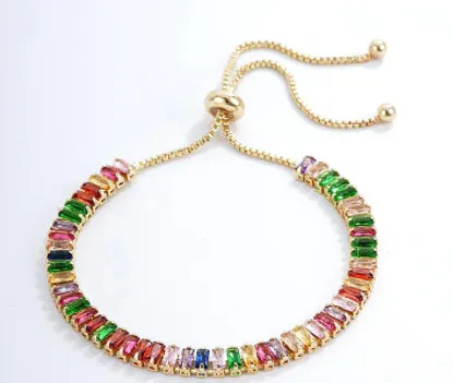 Colourful Crystal Bracelets - Bohemian Adjustable Design
