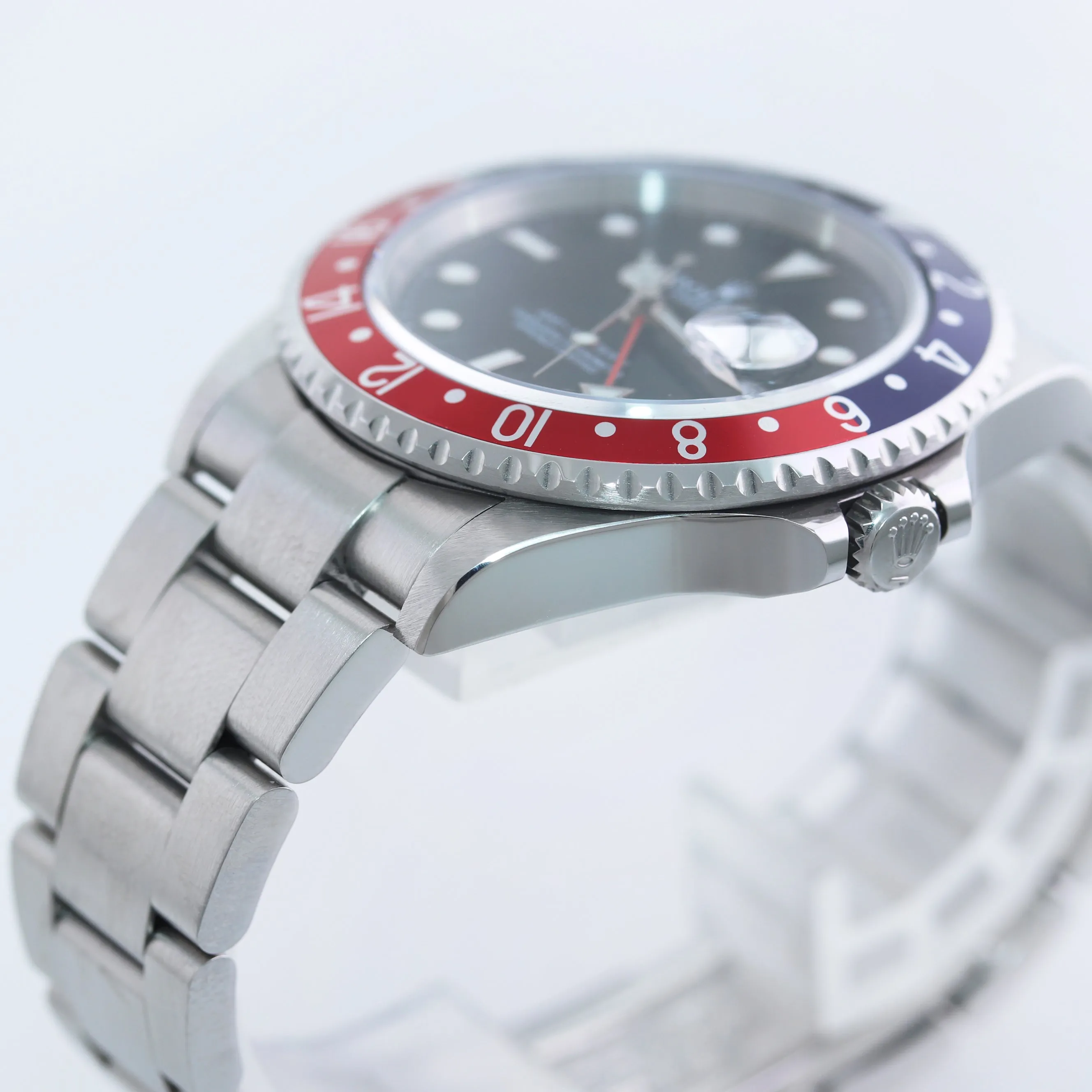 Copy of UNPOLISHED PAPERS 2008 Rolex GMT-Master II PEPSI 3186 Steel Blue 16710 Watch