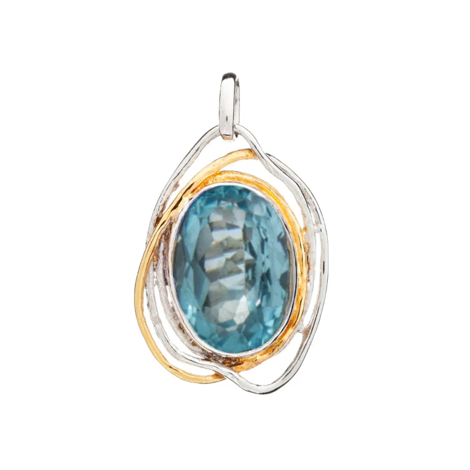 Cosmos Pendant Large in various gemstones