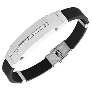 Crystal on Black Band