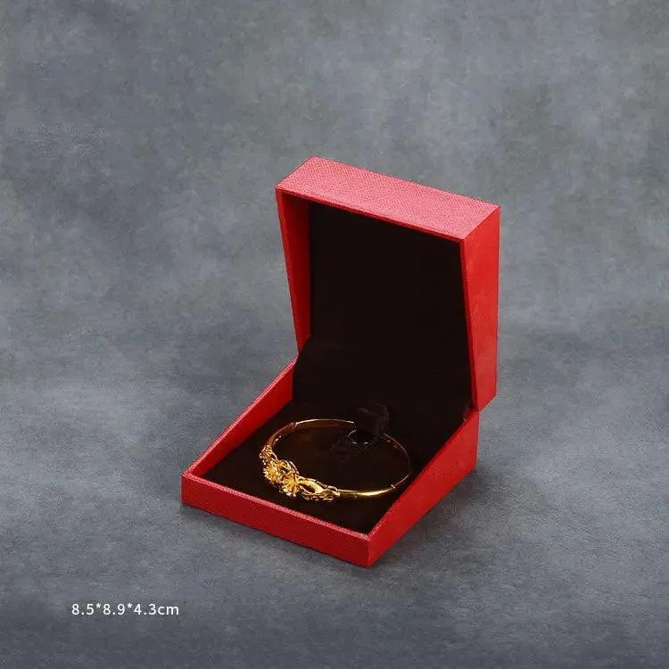 Custom LOGO Small Gift Black Jewellery Boxes