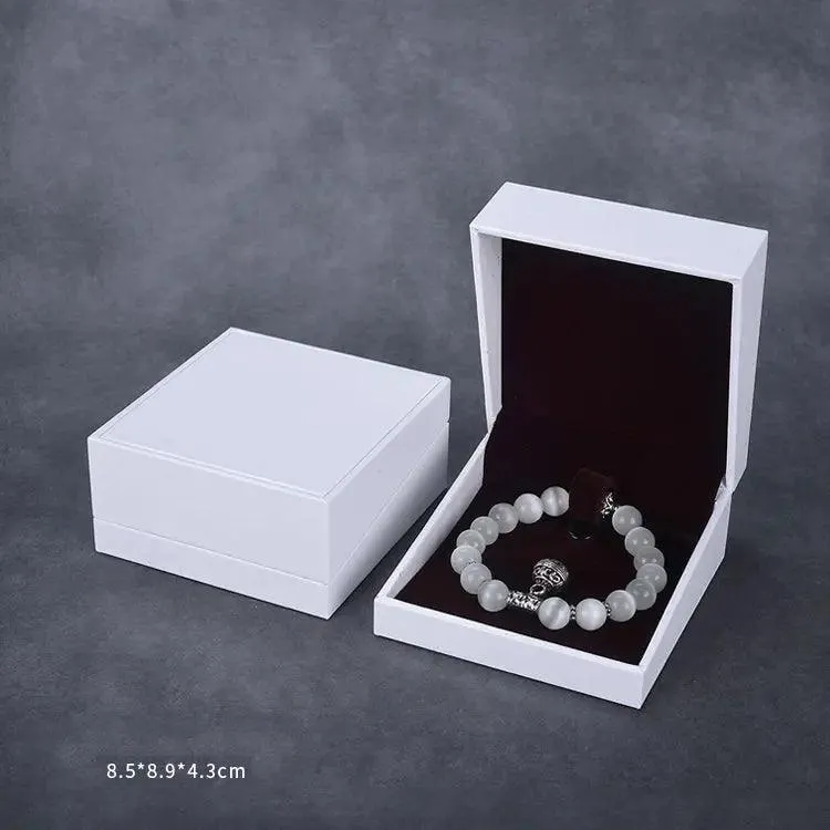 Custom LOGO Small Gift Black Jewellery Boxes