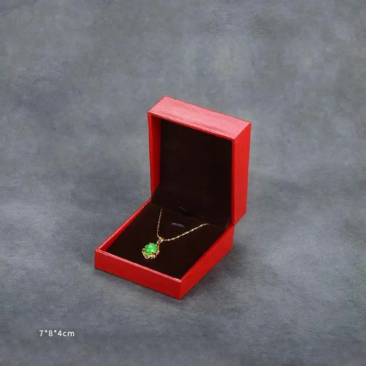Custom LOGO Small Gift Black Jewellery Boxes