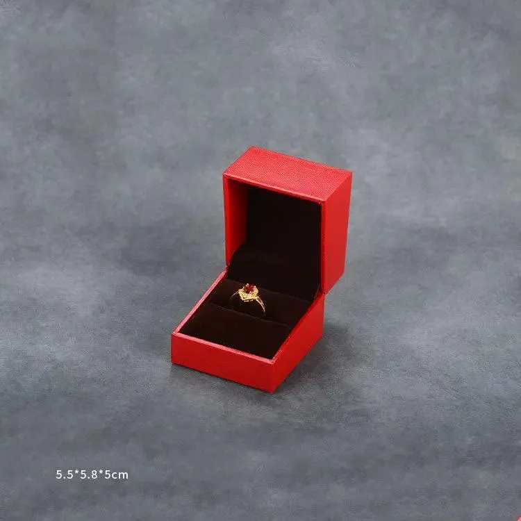 Custom LOGO Small Gift Black Jewellery Boxes