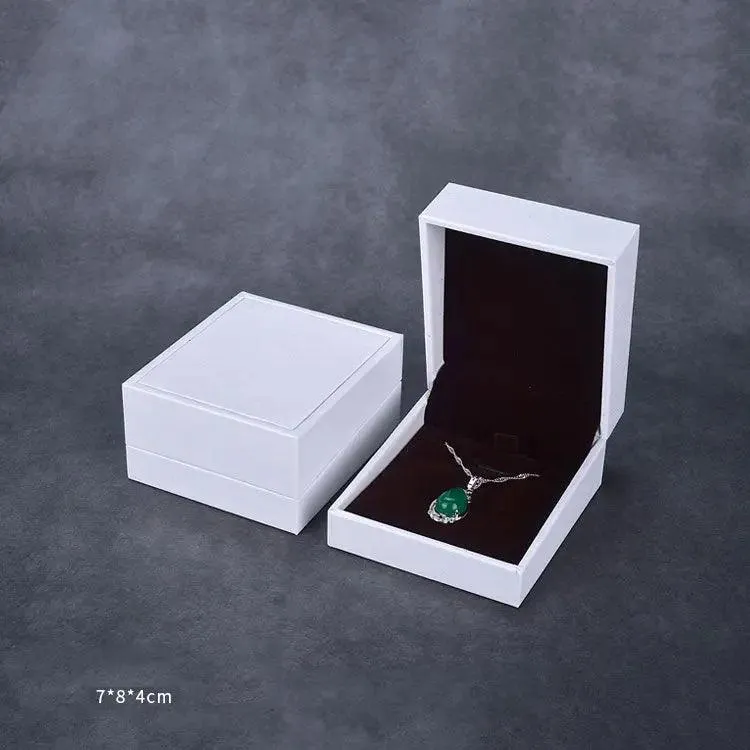 Custom LOGO Small Gift Black Jewellery Boxes