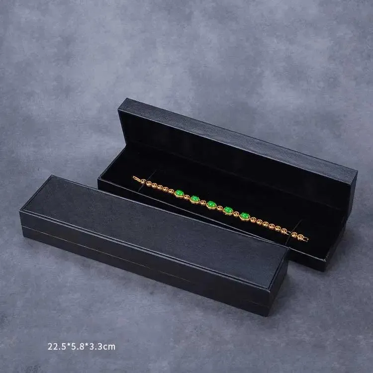 Custom LOGO Small Gift Black Jewellery Boxes