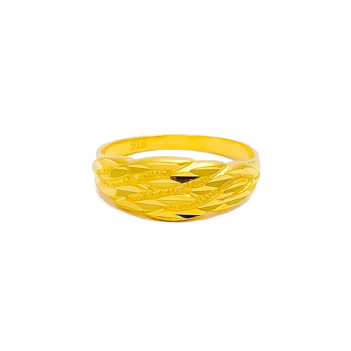 Dazzling Refined 22k Gold Ring