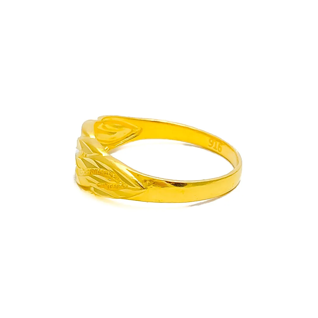 Dazzling Refined 22k Gold Ring