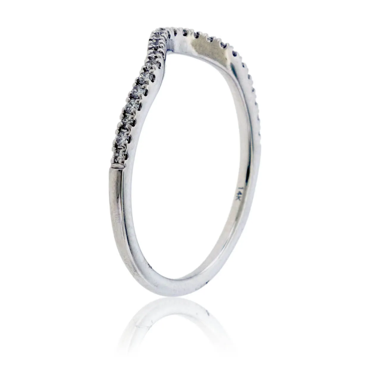 Diamond Contour Tracer Style Ring