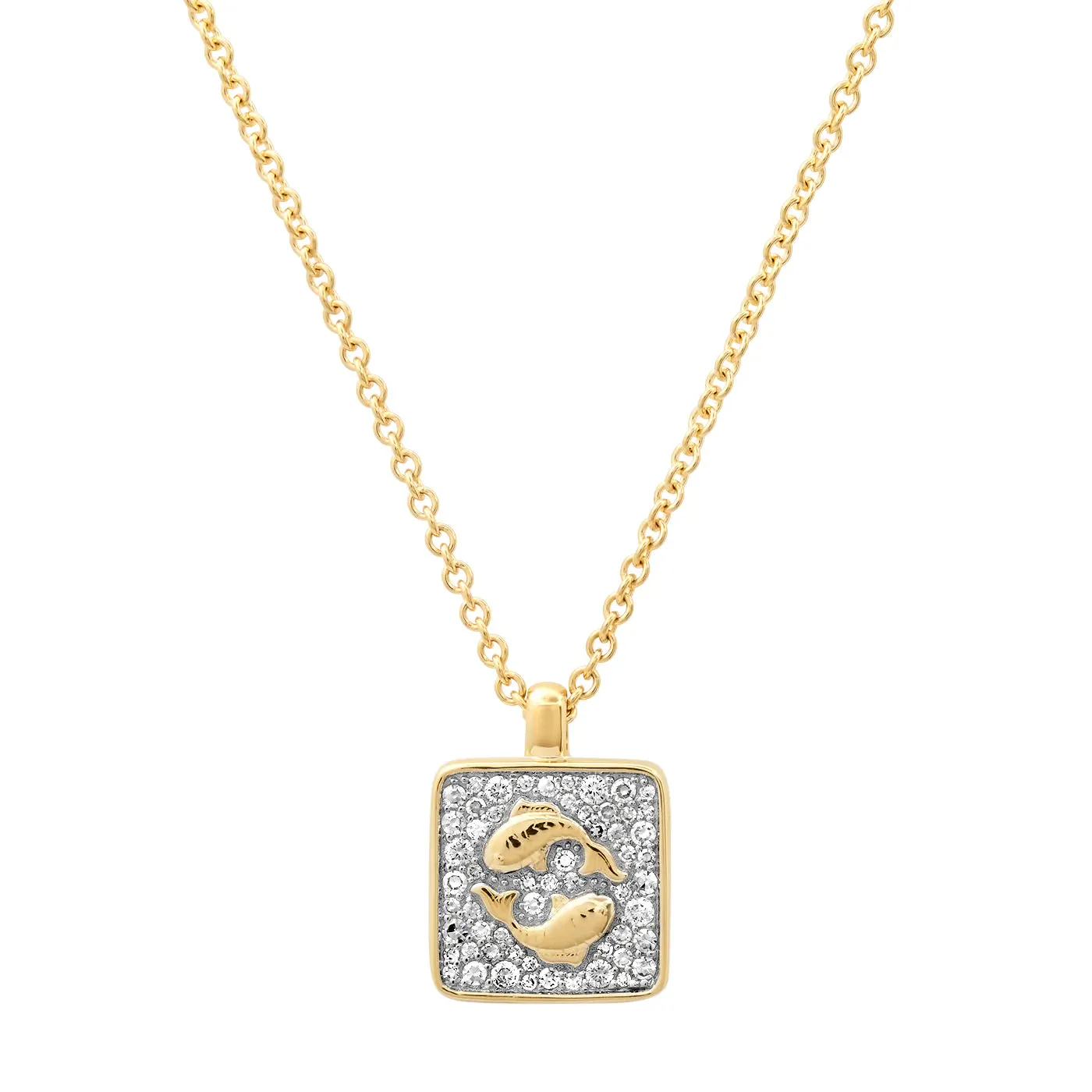 Diamond Zodiac Necklace