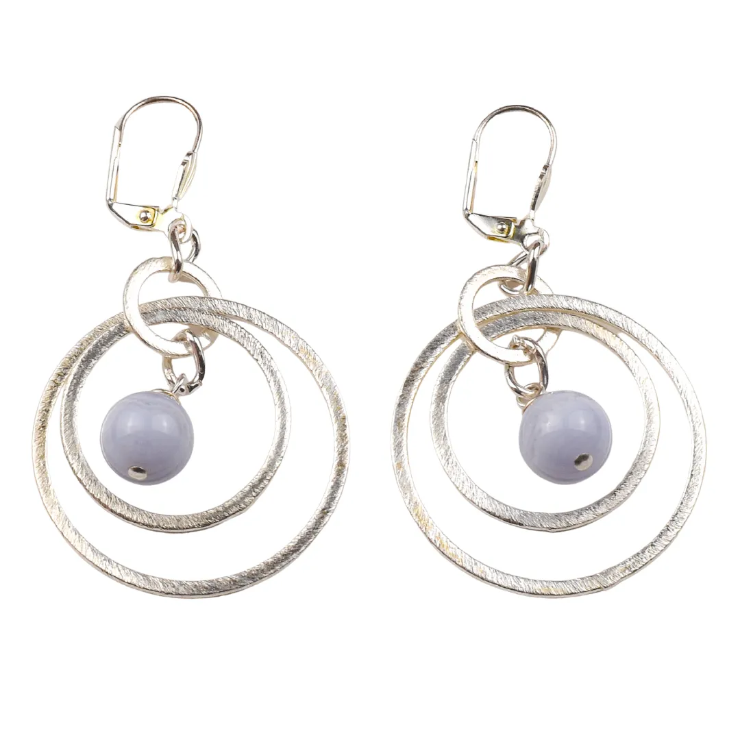 Double Circle Earrings
