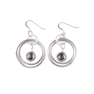Double Circle Earrings