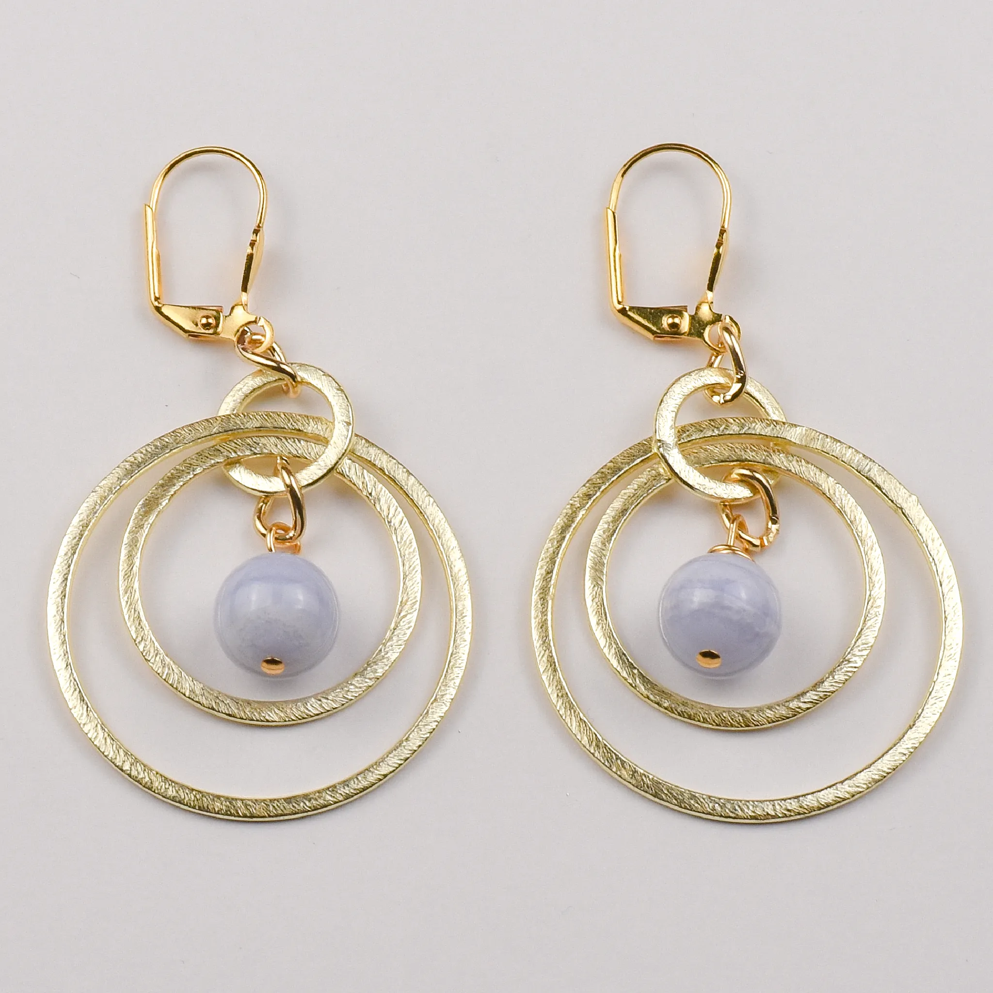 Double Circle Earrings