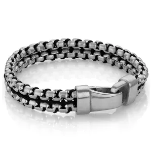 Double Row Round Box Nylon Cord Bracelet