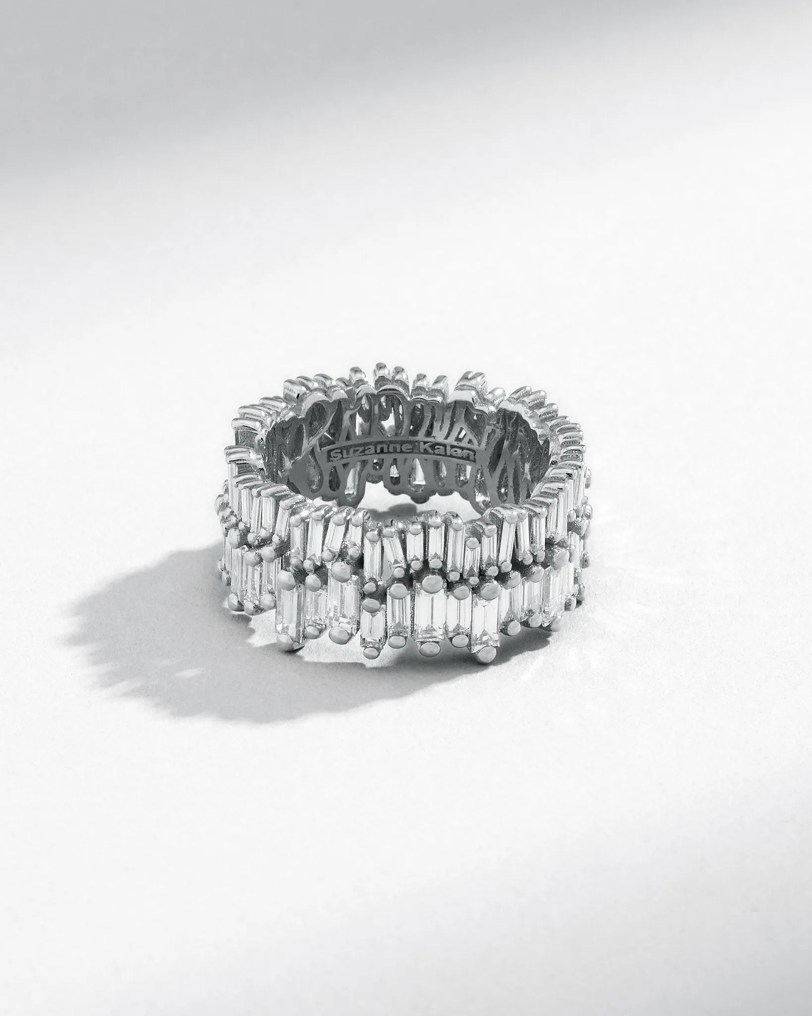 Double Stack Diamond Eternity Band