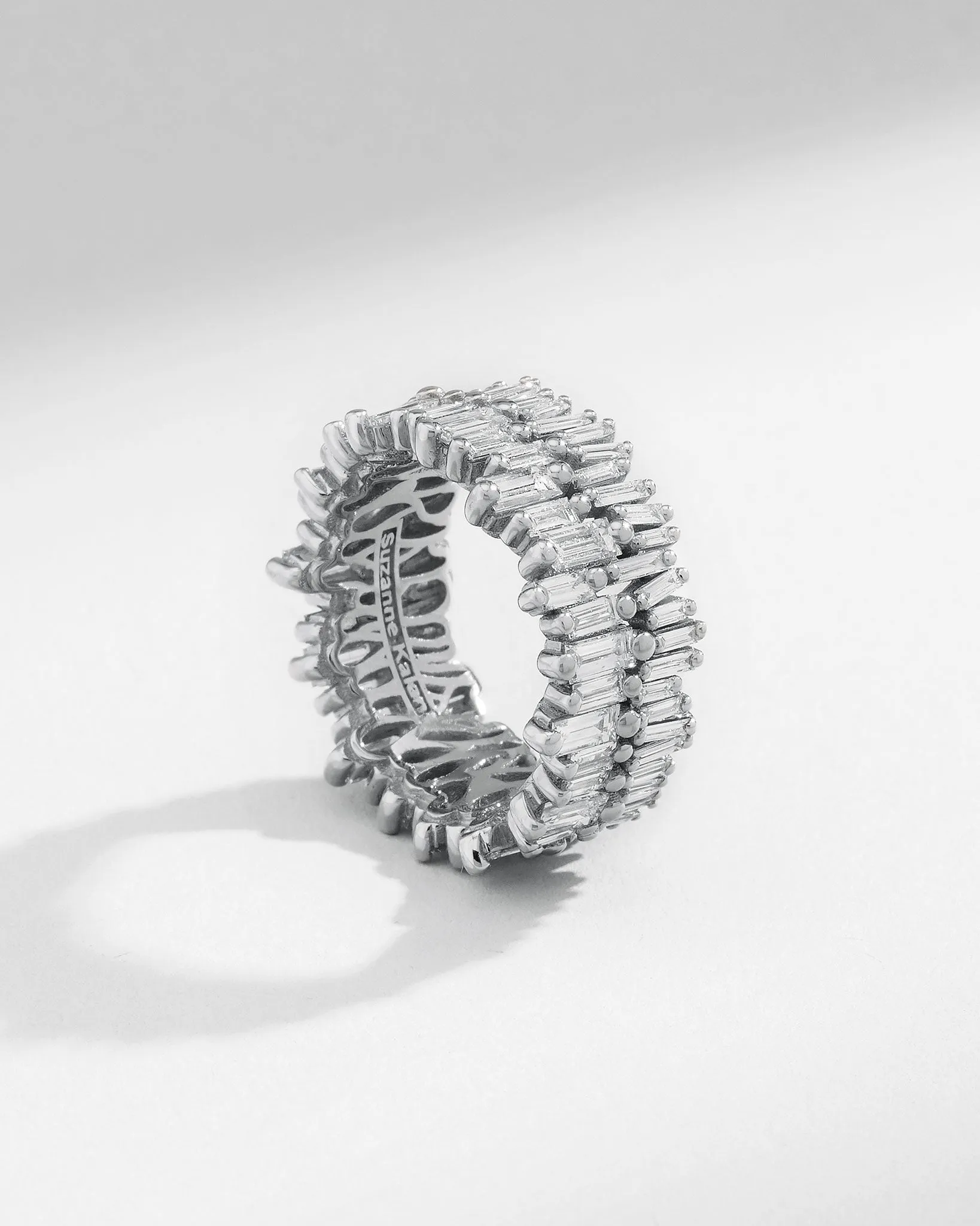 Double Stack Diamond Eternity Band
