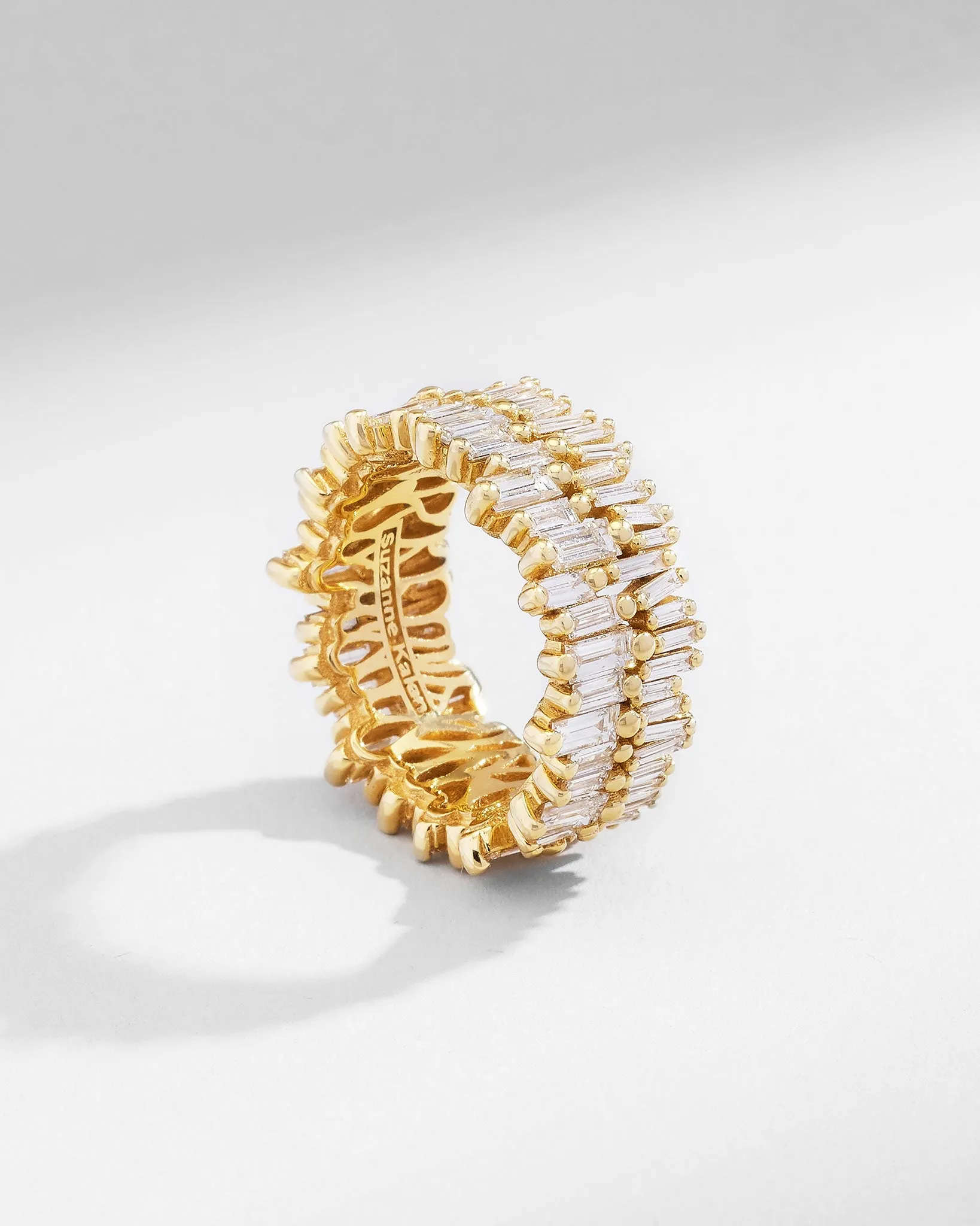 Double Stack Diamond Eternity Band