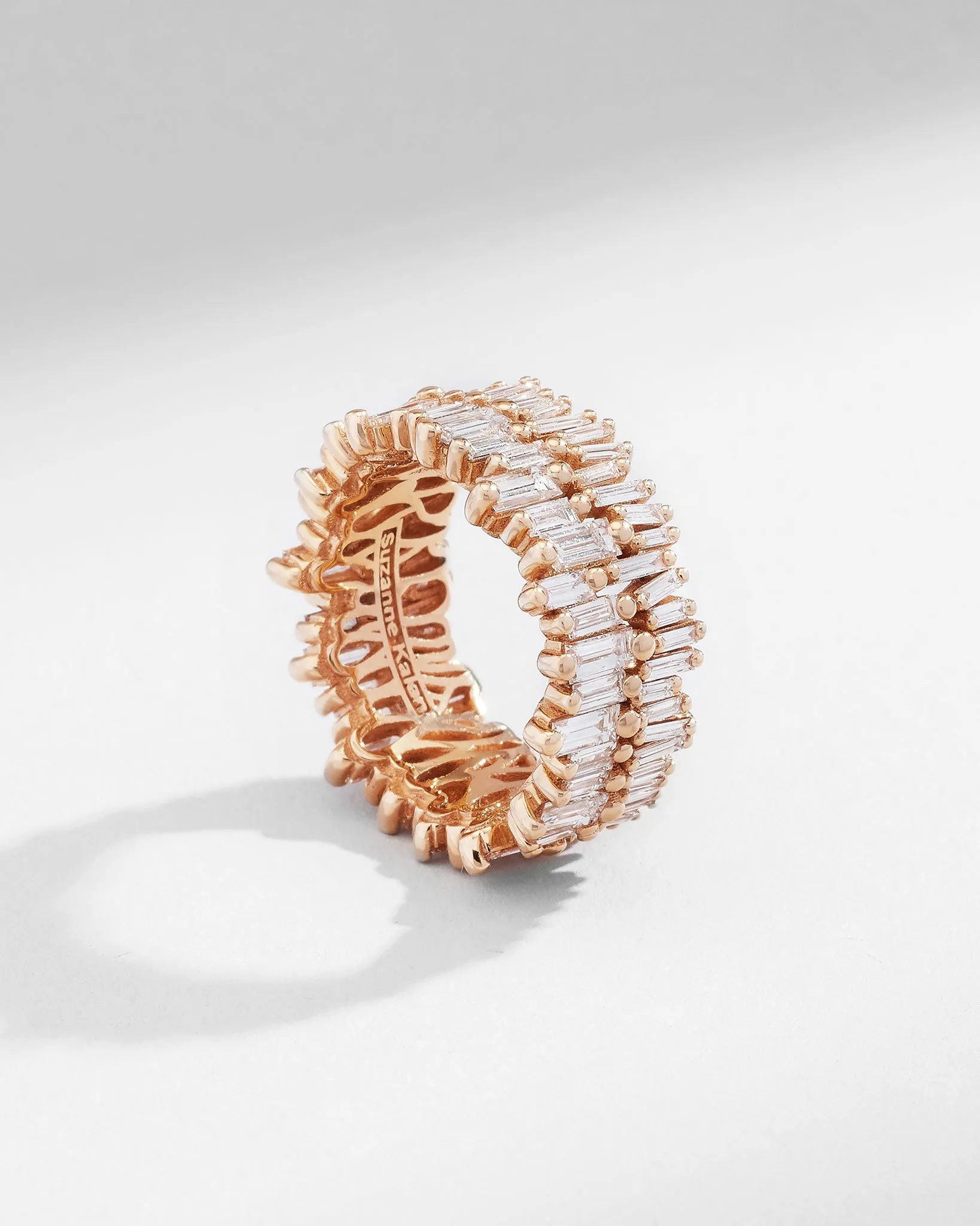Double Stack Diamond Eternity Band