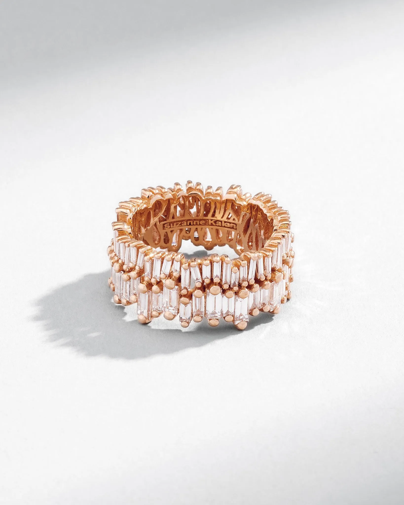 Double Stack Diamond Eternity Band