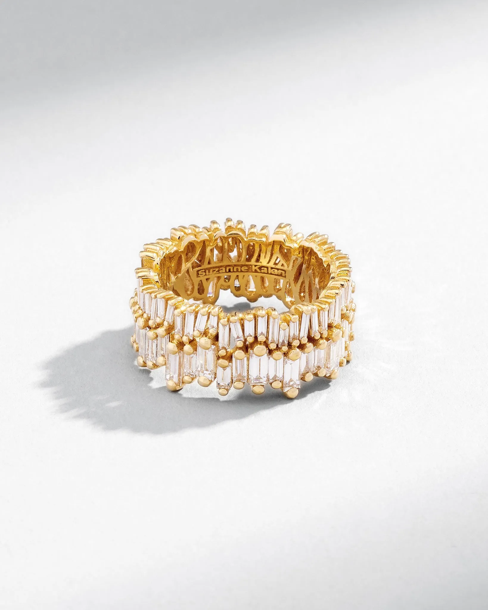 Double Stack Diamond Eternity Band
