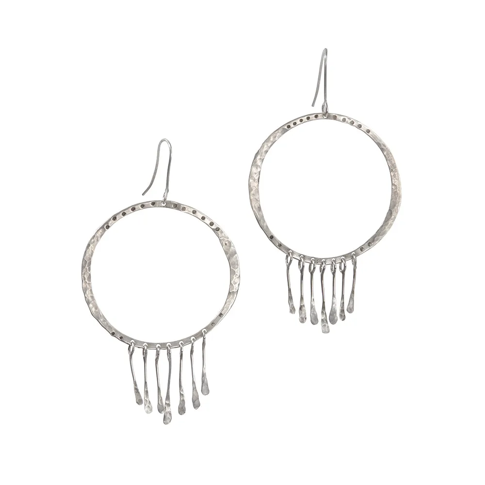 Dreamscape Dangling Hoops