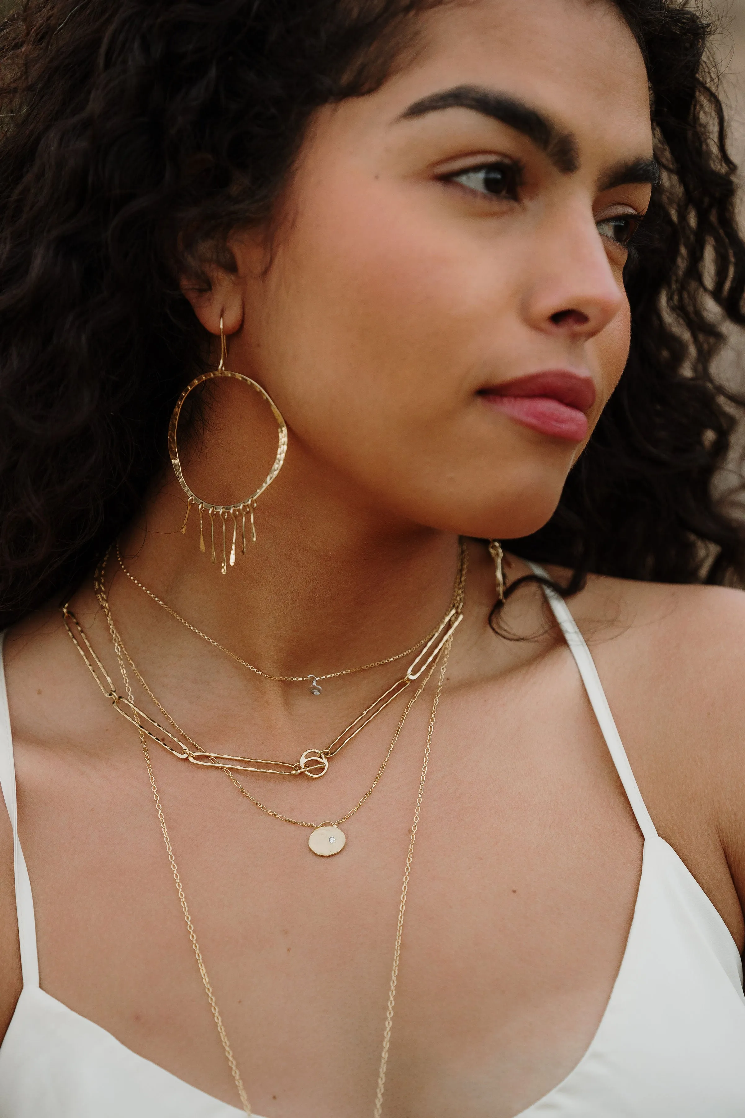 Dreamscape Dangling Hoops