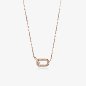 Dual D.D Gold Necklace JDRNR3S604S