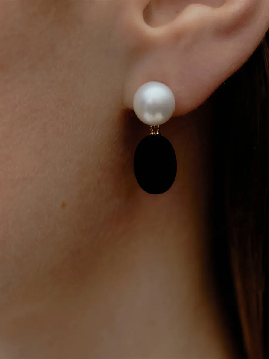 Dualism Earrings - Gold