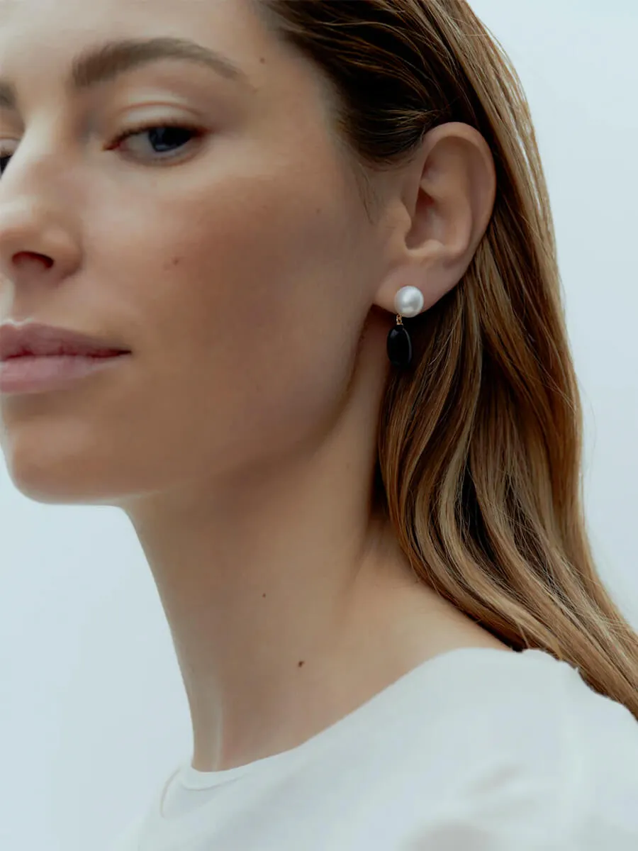Dualism Earrings - Gold