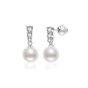 Elegant Freshwater Pearl Earrings WE00051