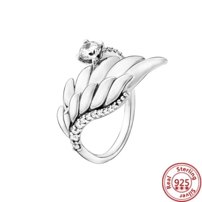 Elegant Sterling Silver No-Tarnish Ring - Waterproof, Hypoallergenic, and Uniquely Designed