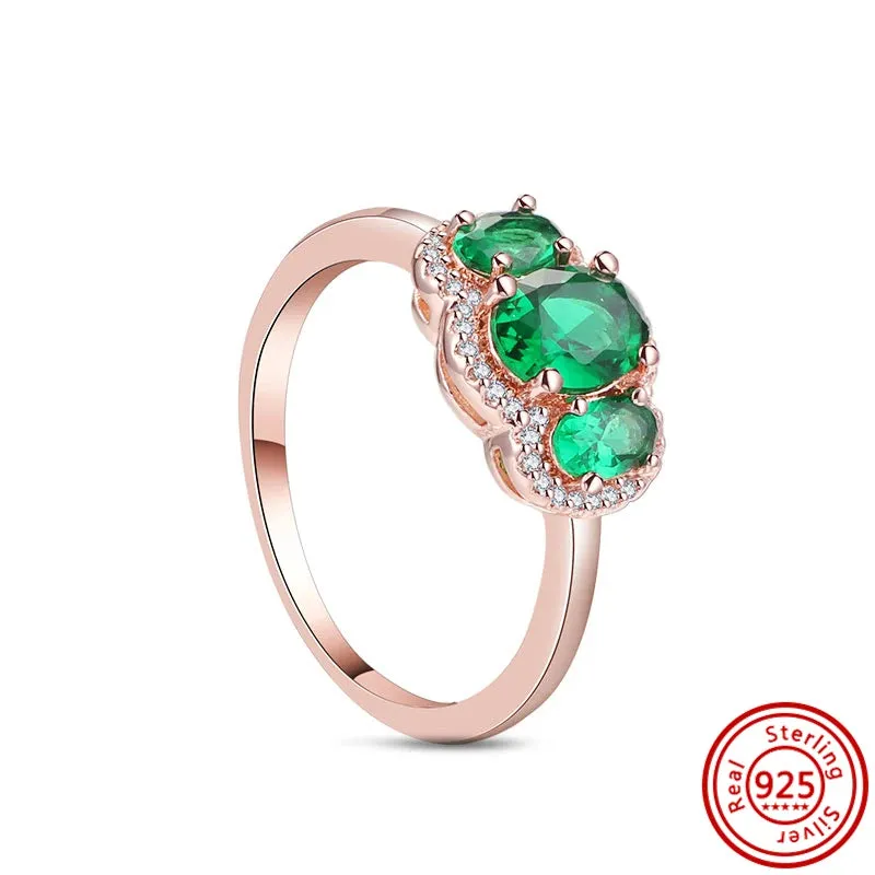 Elegant Sterling Silver No-Tarnish Ring - Waterproof, Hypoallergenic, and Uniquely Designed
