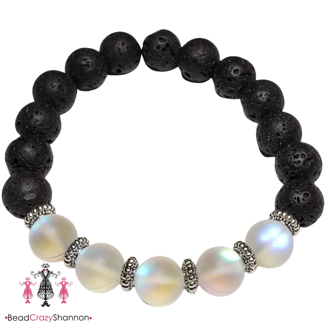 Essential Oil Diffuser Bracelet [Opal]