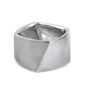 Estate Tiffany & Co. Sterling Silver Frank Gehry Torque Ring