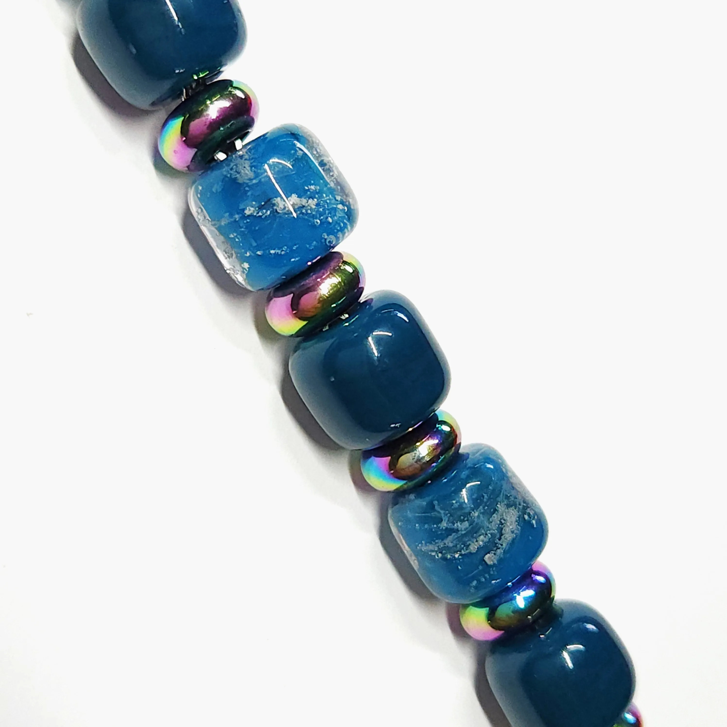 Eternal Cremation Bracelet in Ocean Blue