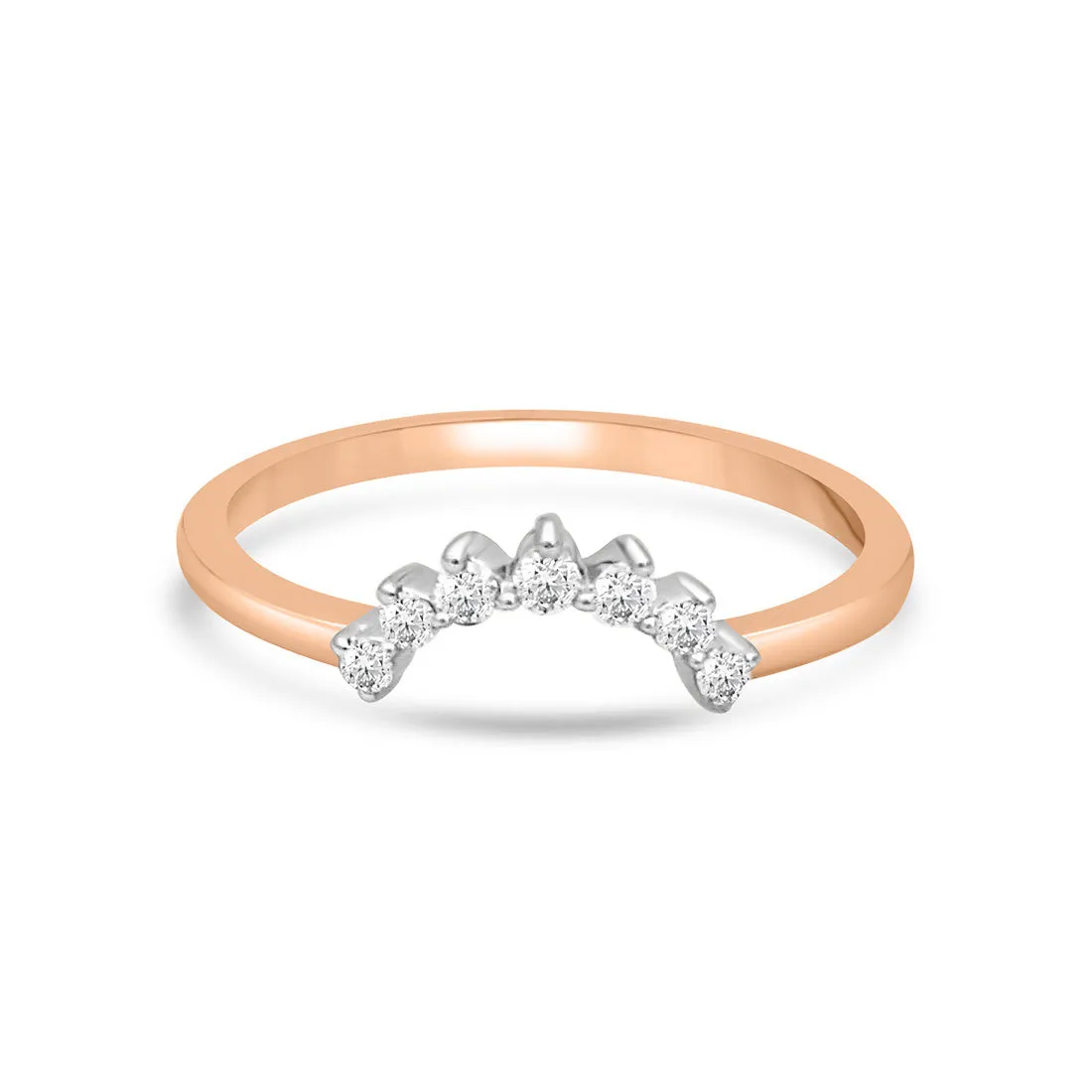 Ethereal Gold Ring with Lab-Grown Diamonds