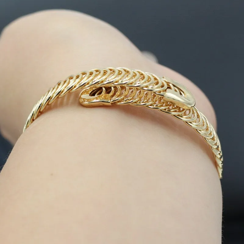 European Punk Adjustable Open Bracelets for Women