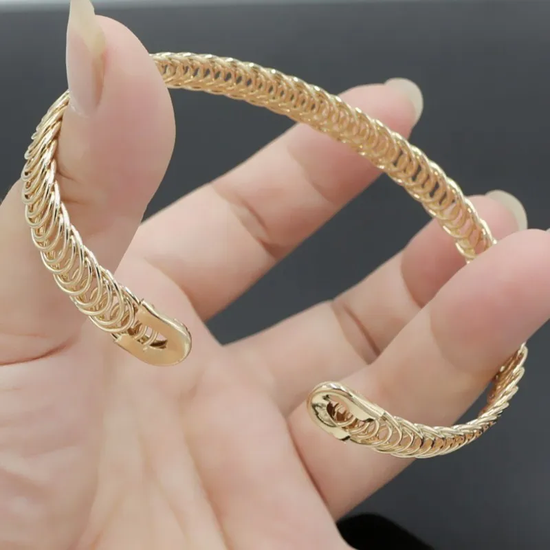 European Punk Adjustable Open Bracelets for Women