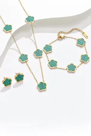 Exquisite Flower-shaped Versatile Metal Chain Jewelry