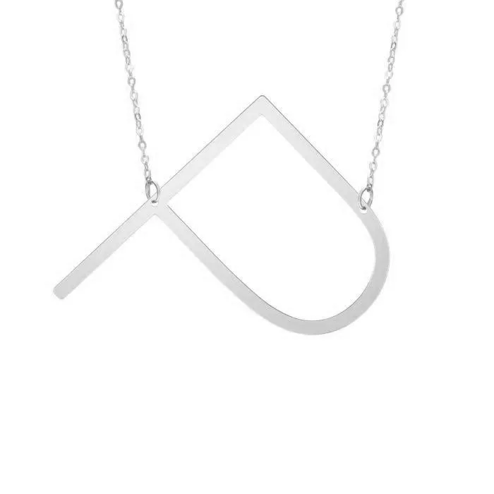 Extra Large Initial Necklace