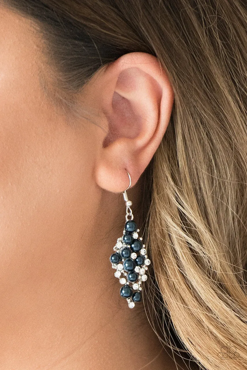 Famous Fashion Blue Paparazzi Earrings