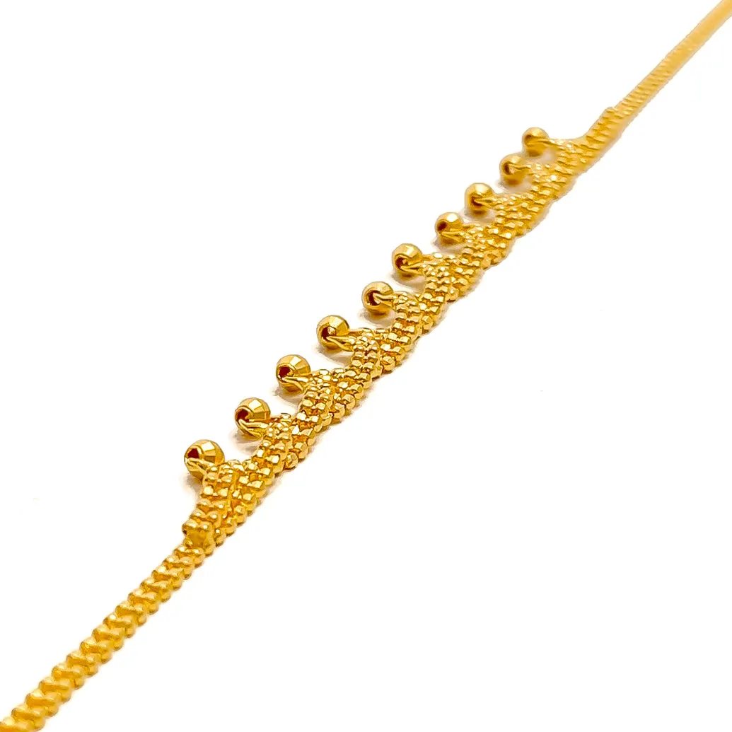 Fashionable Stylish 22K Gold Bracelet